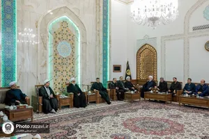 دیدار اعضای شورای قضایی استان با تولیت آستان قدس رضوی