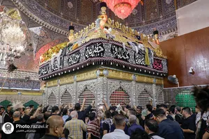 حرم امامین عسکریین در آستانه اربعین حسینی