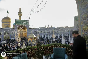 حضور قائم مقام تولیت آستان قدس رضوی در برنامه تلویزیونی مخاطب خاص