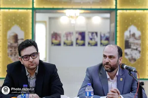 اهدای مدال طاها نعمتی به آستان قدس رضوی
