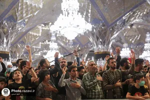 مراسم عزاداری شب رحلت پیامبر اکرم(ص) در رواق امام خمینی(ره)