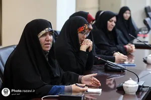 هم&zwnj;اندیشی عفاف و حجاب در حرم مطهر رضوی