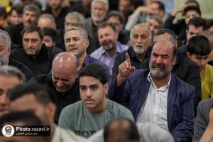 عزاداری دهه آخر صفر در رواق امام خمینی حرم مطهر رضوی