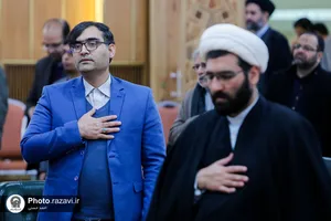 هم&zwnj;نشینی قرآنی در حرم مطهر رضوی
