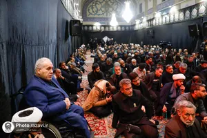 مجلس روضه فاطمیه در حرم مطهر رضوی-2