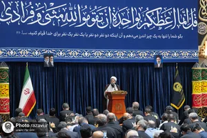 مراسم آزادسازی ۴۳۷ زندانی جرائم غیرعمد در حرم مطهر رضوی