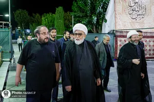 بازدید تولیت آستان قدس رضوی از موکب بنیاد رضوی