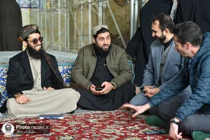 بازدید مسئولین اداره میراث فرهنگی و گردشگری هرات افغانستان از حرم مطهر رضوی