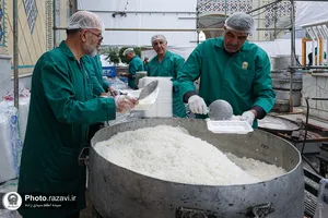 موکب کفشداران حرم مطهر رضوی در دهه آخر صفر