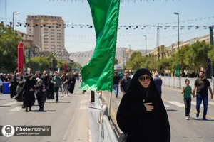 پیاده&zwnj;روی جاماندگان اربعین در مشهد -2
