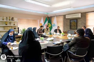 دیدار مدیران دانشکده&zwnj;های هنری کشور با مدیر موسسه آفرینش&zwnj;های هنری آستان قدس رضوی