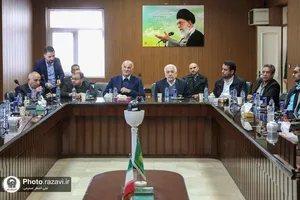 بازدید وزیر منابع آب عراق از مزرعه نمونه آستان قدس رضوی