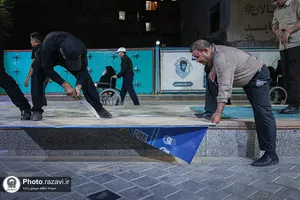  آماده سازی و طراحی پیاده&zwnj;راه آیت&zwnj;الله طبسی برای دهه آخر صفر 