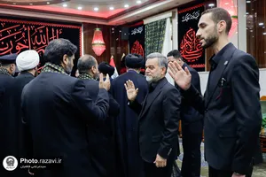 تشرف کاروان سفیران امام رئوف علیه&zwnj;السلام به حرم امیرالمؤمنین علیه&zwnj;السلام

