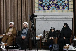 دیدار جمعی از دانشجویان نخبه دانشگاه علوم اسلامی رضوی با تولیت آستان قدس رضوی