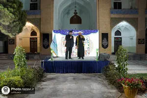 مراسم شام غریبان در حسینیه کودک حرم مطهر رضوی