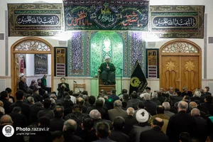 عزاداری شب تاسوعا در حسینیه امام رضا علیه&zwnj;السلام