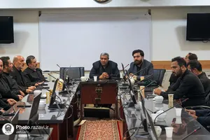 مراسم شب شعر آذری زبان&zwnj;ها در حرم مطهر رضوی