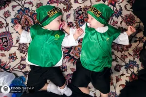 همایش "شیرخوارگان حسینی" در حرم مطهر رضوی-2