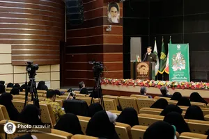 مراسم تقدیر از بانوان شاغل در آستان قدس رضوی