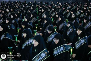 آیین خطبه&zwnj;خوانی شب شهادت امام رضا علیه&zwnj;السلام در حرم مطهر رضوی