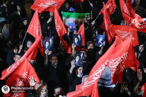 حضور کاروان سفیران امام رئوف علیه&zwnj;السلام در ابتدای مسیر پیاده&zwnj;روی زائران اربعین در نجف اشرف
