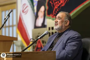 مراسم عزاداری شهادت امام عسکری در حرم مطهر رضوی
