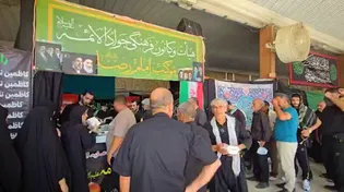کفشداران حرم رضوی، این‌بار خادم زائران کاظمین