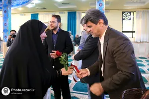 مراسم بزرگداشت هفته معلم در مدارس امام رضا(علیه&zwnj;السلام)