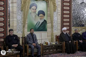 دیدار جمعی از نمایندگان اصناف مشهد با تولیت آستان قدس رضوی