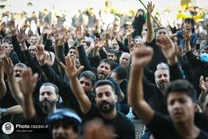 اجتماع عظیم عزاداران امام رضا علیه السلام در حرم مطهر رضوی