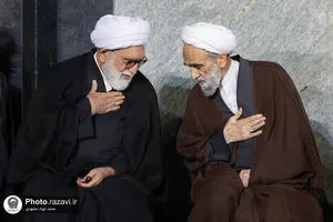 آئین بزرگداشت رهبر شهید انقلاب اسلامی در حرم مطهر رضوی