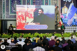 مراسم احیا شب بیست و سوم ماه مبارک رمضان در حرم مطهر رضوی - 1