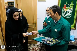 تقدیر از پرسنل شیرخوارگاه آمنه