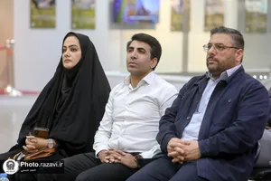 اهدای مدال&zwnj;های طلای پیمان نصیری به موزه آستان قدس رضوی