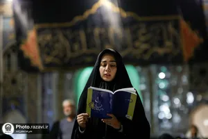 مراسم احیا شب بیست و سوم ماه مبارک رمضان در حرم مطهر رضوی - 2