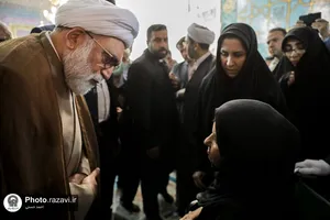 مراسم بزرگداشت شهید الداغی در حرم مطهر رضوی
