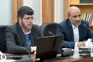 مراسم اهداء احکام سرکشیک&zwnj;ها و معاونین کشیک&zwnj;های &laquo;خدمت علمی&raquo; در آستان قدس رضوی