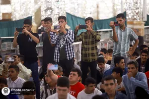 تشرف دانش&zwnj;آموزان مدارس استثنایی کشور به حرم مطهر رضوی-2