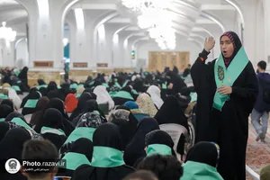 تشرف کاروان توان&zwnj;یابان زیارت اولی&zwnj; سراسر کشور به حرم مطهر رضوی