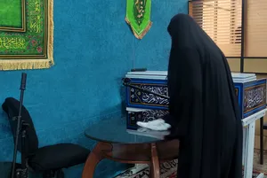 عطر ماه خدا در حسینیه امام رضا(ع) اراک/ گزارش تصویری