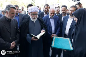 افتتاح خوابگاه دانشجویی ۴۰۰ نفری سرای نجمه خاتون سلام الله علیها