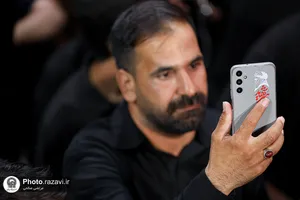 مراسم چهارپایه خوانی در حرم مطهر رضوی شب شهادت امام رضا علیه&zwnj;السلام 