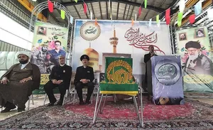 حضور خادمیاران حرم مطهر اقا علی ابن موسی الرضا(ع) در مناطق مختلف اصفهان