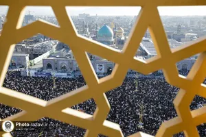 اقامه نماز عید سعید فطر در حرم مطهر رضوی - 2
