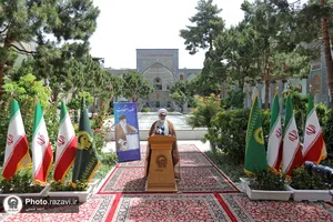 حضور تولیت آستان قدس رضوی در پای صندوق رای انتخابات ریاست جمهوری