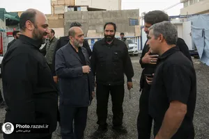 بازدید مدیرعامل بنیاد کرامت رضوی از مواکب دهه آخر صفر