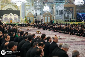 قرائت دعا و توسل در شب میلاد امام رضا علیه&lrm;&zwnj;السلام