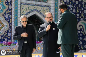 مراسم تحویل سال 1404 در حرم مطهر رضوی-1