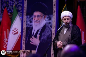 سخنرانی حجت الاسلام کاشانی در رواق دارالذکر